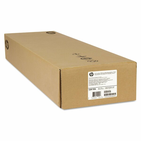 Hp Paper, Adhesive Poly, 36"x75 ft., PK2 C0F19A